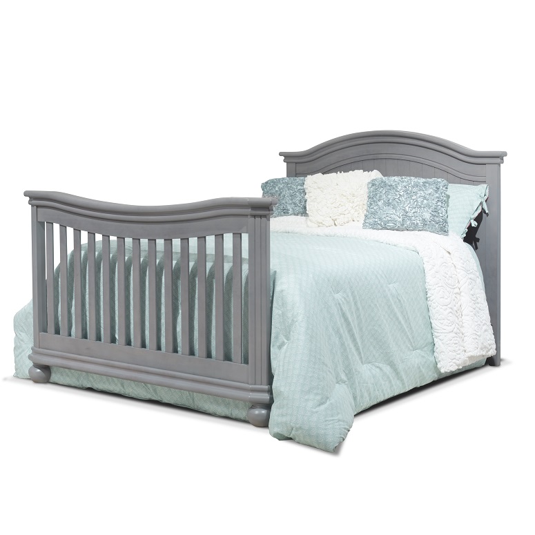 Sorelle Finley Crib Full size rails Stone Gray